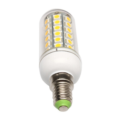 

огонь ее 48 привел 5W E14 теплые белые транспарентных SMD 5050 220-240v430-460lm