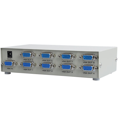 

Ferguson (cabos) F036 Computer VGA HD Video Splitter Display Splitter 1 in 8-way divider