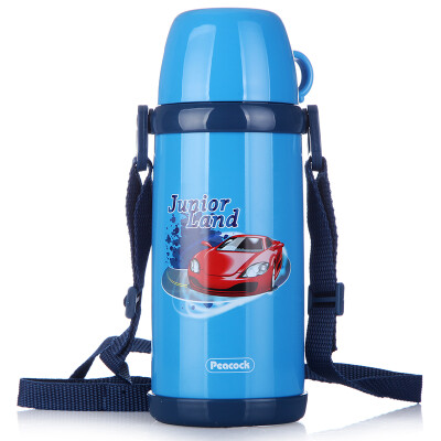 

Peking Supermarket] Peacock (Peacock) children's cup pupil cup summer cartoon kettle kindergarten cute drop hand cup ASE-60 (AJ