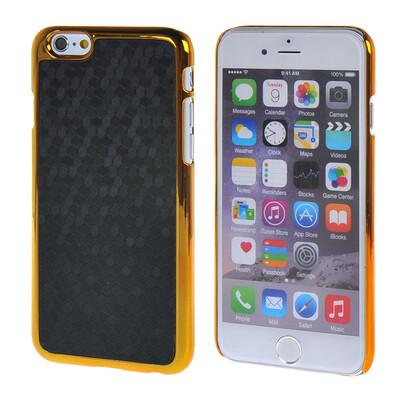 

MOONCASE iPhone 6 (4,7 ") Дело Золото Хром Scale фильмы стиль жесткий задняя крышка чехол для Apple IPhone 6 (4.7") Черный