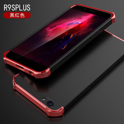 

Goowiiz Phone Case For Oppo R9sR9s Plus Fashion Plating Matte Hard PC Hybrid Prevent falling Full Protection