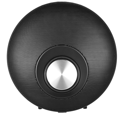 

Stylish Bluetooth Speaker Round Subwoofer Handsfree Microphone Support TF Card Frisbee Diaphragm Music Player