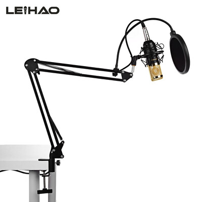 

LEIHAO BM - 800 Professional Condenser Microphone Studio Broadcasting Recording With high-quality shock mount&folded holder