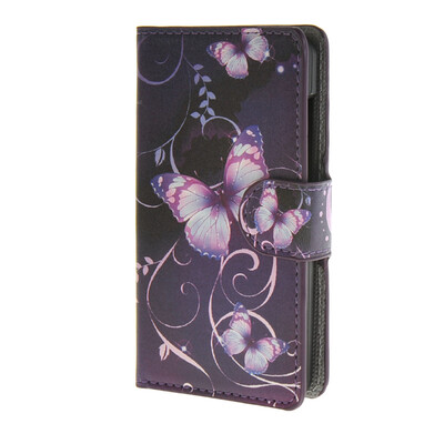 

MOONCASE Butterfly style Leather Wallet Flip Card Slot Stand Pouch чехол для Microsoft Lumia 430 A13