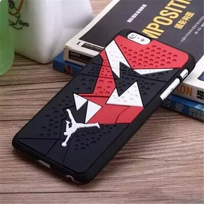 

мити 3D - иордания чистка единственного пвх резиновые дело для iPhone 6s плюс jumpman 15 телефоны обложки для iphone6 плюс 5,5 дюйма