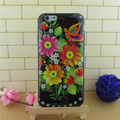 

Classic Flowers Pattern TPU Phone Case for Apple iPhone 6 6S 6 Plus 6S Plus