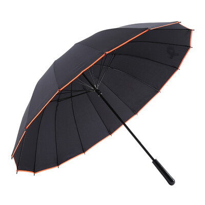 

Ariel IDREAMY mens business umbrella 16 bone long handle windproof outdoor umbrella 32304 orange reflective strip