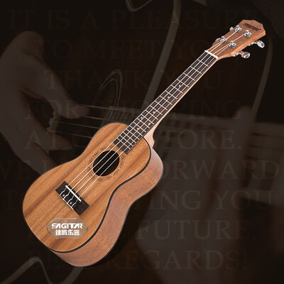 

23 Inch 18 Frets Soprano Sapele Spruce Rosewood Ukulele Fingerboard 4 Strings Guitarra Acoustic Guitar Instrument for Beginners
