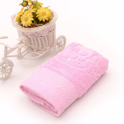 

Cntomlv 1PC Colorful 2550cm Bath Shower Towel Cute Cat Print Child Bamboo Fiber Cotton Strong Water-absorb Face Towel