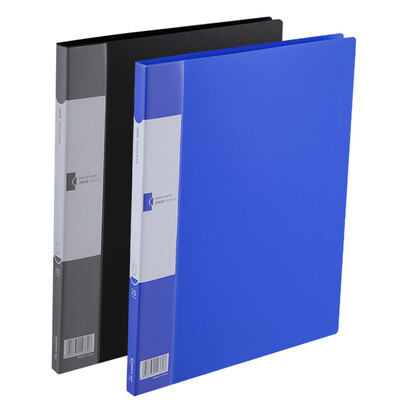 

Coix A4 Information Book Document Book Insert Folder Easy Access File Bag AF20AK 20 Page Blue