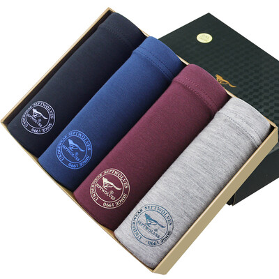 

Jingdong supermarket seven wolves SEPTWOLVES men&39s underwear male flat angle pants blue fine sticky fiber sexy waist modal four corners shorts 94669 color M