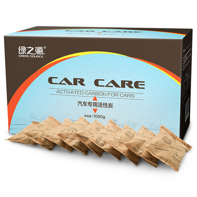 

Green source car new house in addition to formaldehyde removal activated carbon car dual-use formaldehyde scavenger carbon package car bamboo charcoal carcare series 1000g luxury version