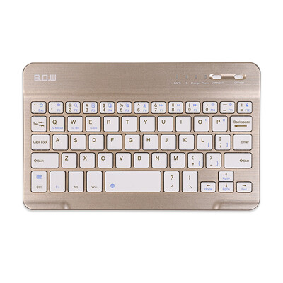 

BOW HB030 Wireless Bluetooth Keyboard 97 inches for gold