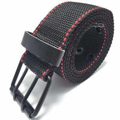 

Men Fashion Double Pin Buckle Nylon Tactical Belt