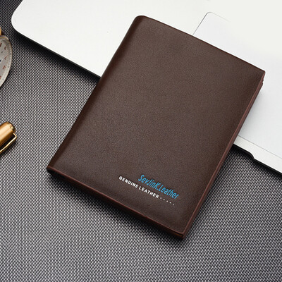 

Fashion Mens Soft PU Leather Wallet Multi-card Credit Short Purse
