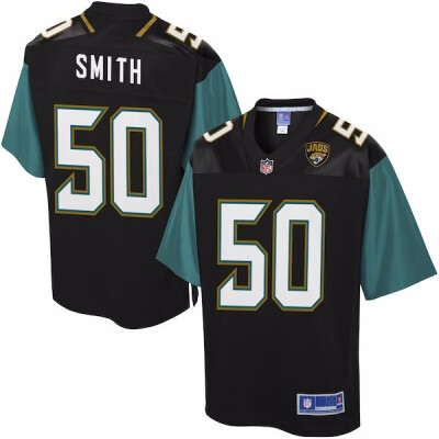 

Mens Jacksonville Jaguars Telvin Smith Nike BlackTeal Game Jersey