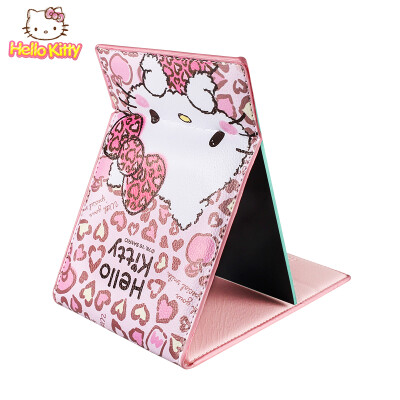 

Hello Kitty Beauty Kit Set Makeup Folding Desktop PU Small Mirror Sweet Temptation KT1803