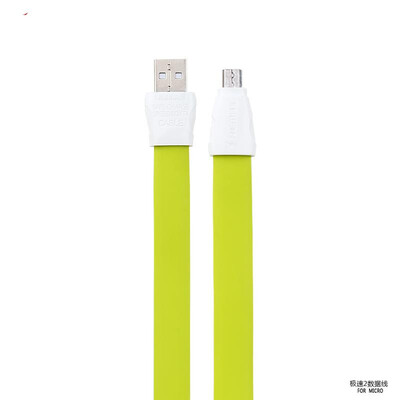 

REMAX Full speed Portable Colorful DATA cable micro USB Data Cable Fast Charge 1m flat silicone Alloy Cable for samsunghuawei