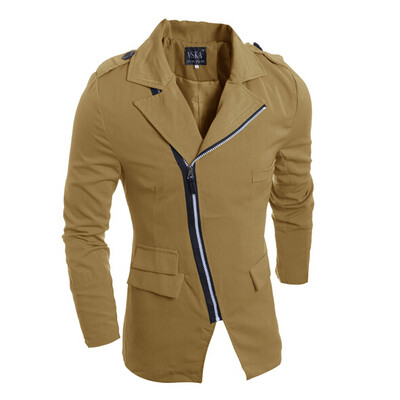 

Zogga New Spring Mens Wind Coat Slim Casual