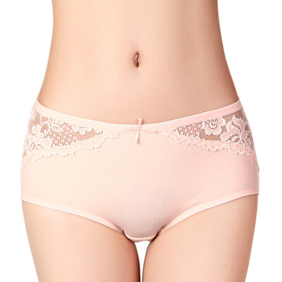 

Ms Heng Yuanxiang underwear lace lace cotton underwear women low waist briefs 4 gift box M code