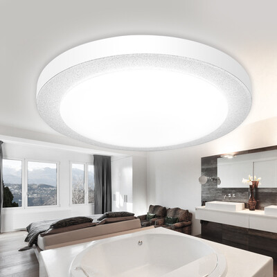 

For the first time led ceiling lamp bedroom lights balcony lights bright silver side of the bread lights 29 29cm white DD2102 9W