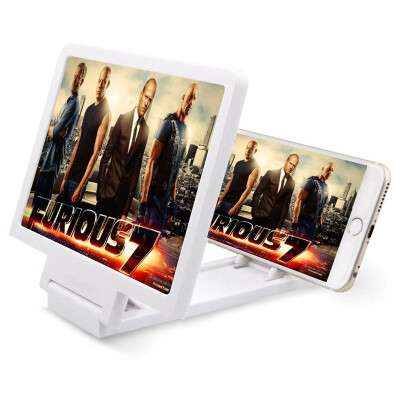 

Folding 3X Zoom Magnifying Glass Cell Phone Screen HD Amplifier for 3D Movies