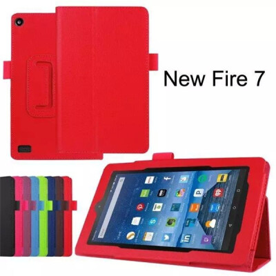 

MITI 2015 Прибытие моды кожа Фолио Стенд крышка чехол для Amazon Kindle Fire HD 7-дюймовый твердых 8 цветов Бесплатная доставка Оптовые
