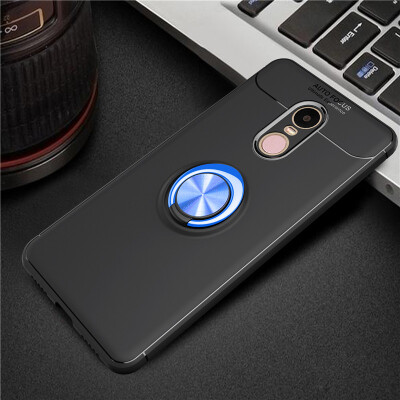 

Xiaomi Redmi Note 4X5A Luxury Metal Ring Magnetic Bracket Shockproof Cooling TPU Phone Case