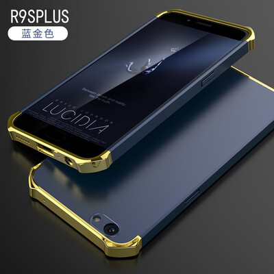 

Goowiiz Phone Case For Oppo R9sR9s Plus Fashion Plating Matte Hard PC Hybrid Prevent falling Full Protection