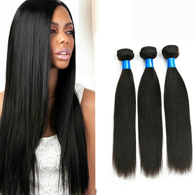 

WYF Virgin Hair Straight Hair 3 Bundles Unprocessed Peruvian Human Hair Straight Bundles
