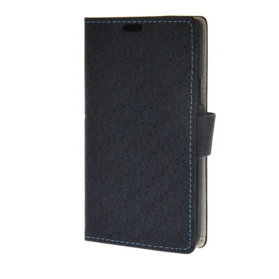 

MOONCASE Leather Side Flip Wallet Card Holder Stand Shell Pouch Case Cover for Samsung Galaxy Grand Max G720NO Sapphire