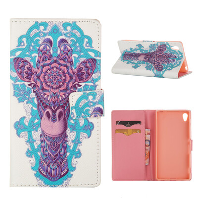 

MOONCASE ЧЕХОЛ ДЛЯ Sony Xperia Z4 Flip PU Leather Fold Wallet Card Slot Kickstand Back [Pattern series] /a04
