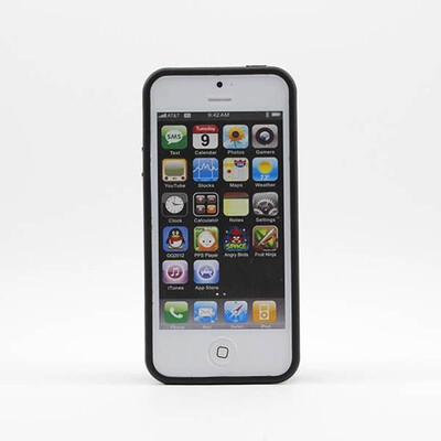 

Мягкий силиконовый гель Hybrid High Impact бампер крышка чехол для Apple IPhone 5S 5G