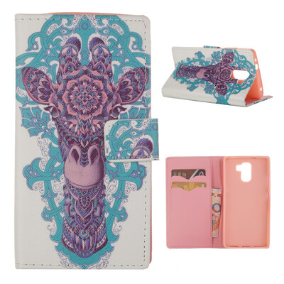 

MOONCASE ЧЕХОЛ ДЛЯ Huawei Honor 7 Flip PU Leather Fold Wallet Card Slot Kickstand Back [Pattern series] /a04