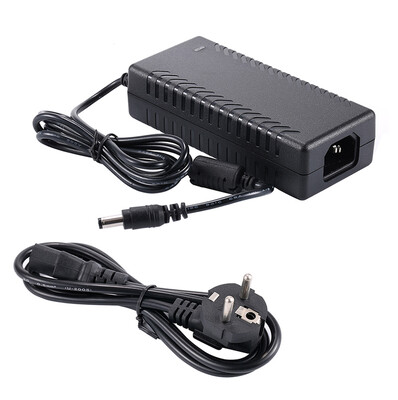 

COOLM AC DC 48V 2A Power adapter Supply 96W Charger 55mm x 25mm US AU EU UK Cable Cord High Quality with New IC Chip