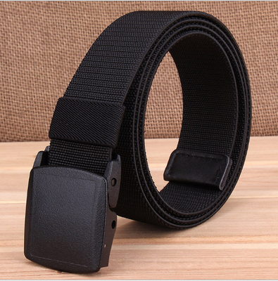 

Men&39s Casual Canvas Nylon Braided Belt Belt Elastic Belt All-match Youth