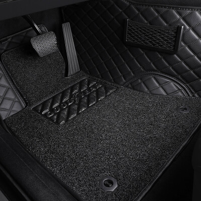 

Goodyear Car mats wire ring full surrounded by double feet 2011-2018 Porsche Cayenne armrest box without buttons dedicated fly black