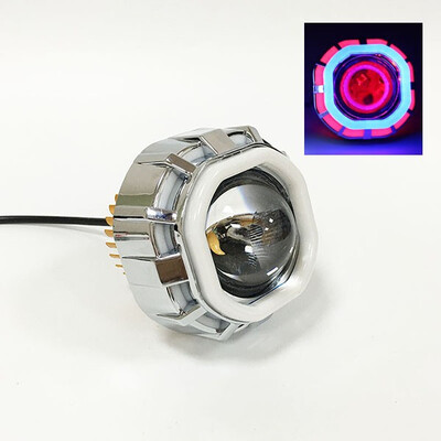 

1pcs Motorcycle LED Headlights 12v 2400lm Colorful Motorbike Bright Fog Lights Waterproof lamp Motorcycles Auxiliary Headlamp