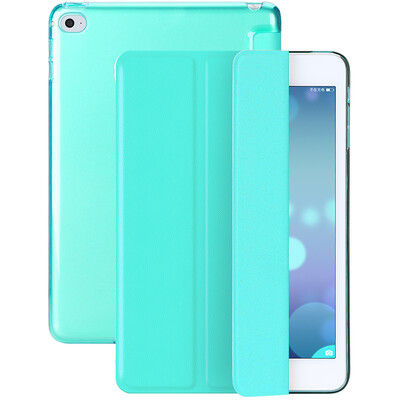 

BIAZE Apple iPad Air2 защитная крышка iPad6 Защитная оболочка планшета для ПК и умный спящий трижды кожаные перчатки молодежной серии PB12-Tiffany