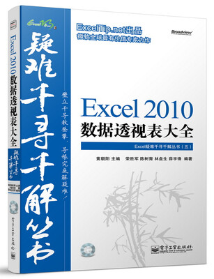 

Excel疑难千寻千解丛书：Excel 2010数据透视表大全（附CD光盘）