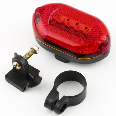 

Waterproof LED Bike Bicycle Safety Front Tail Light Lamp Back Rear Flashlight