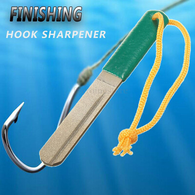 

Fishing Diamond Hook Sharpener Sharpening Tools Dual Side Tackle Easy To Use