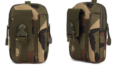 

Tactical Camo Waist Bags Waterproof Pouch Sport Casual Waist Pack Camping Hiking Outdoor Skiing Gear