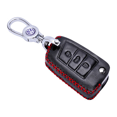 

KING ETING Volkswagen Key Case Leather Key Case