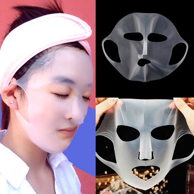 

Silicone Reuse Waterproof Beauty Face Moisturizing Mask For Sheet Mask Cover