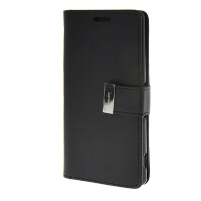 

MOONCASE чехол для Sony Xperia Z3 Flip Leather Wallet Card Slot Bracket Back Cover Black