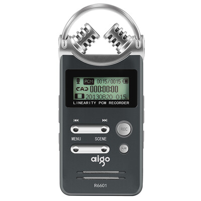 

Aigo R5511 рекордер Профессионального HD телеобъектив шум миниатюрных MP3-плеер, высокая емкость 2100H 8G серый