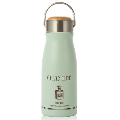 

Maxcook mug 304 stainless steel 350 ml Cycas Age Cup blue MCBE997-350B Meng Cup cold&warm&easy to carry