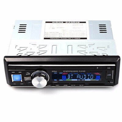 

1068 Car Audio Stereo Bluetooth V20 Support FM USB SD Mp3 Player AUX Mic with Remote Control