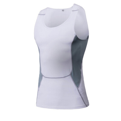 

3D breathablehigh elastic Compression BodybuildingMens Undershirts Runningshirt